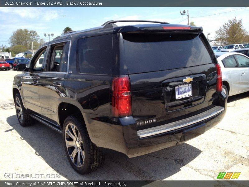Black / Cocoa/Dune 2015 Chevrolet Tahoe LTZ 4WD