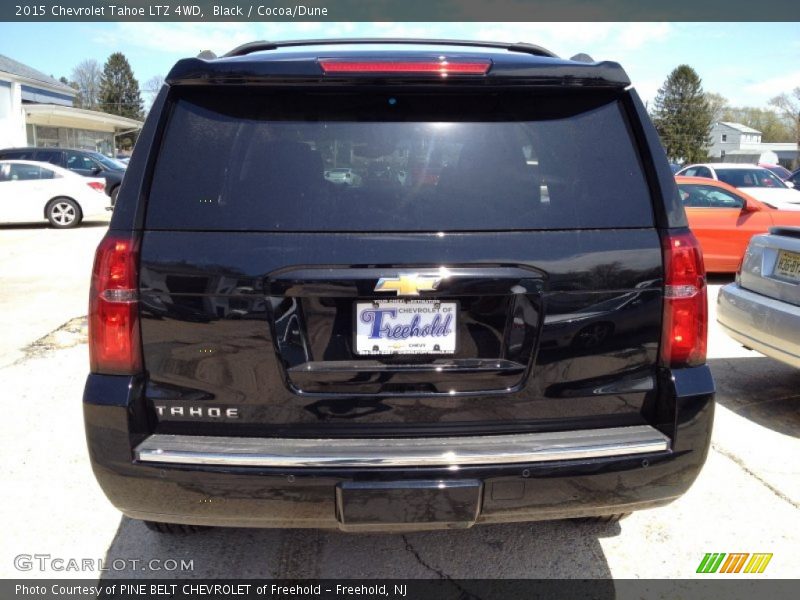 Black / Cocoa/Dune 2015 Chevrolet Tahoe LTZ 4WD