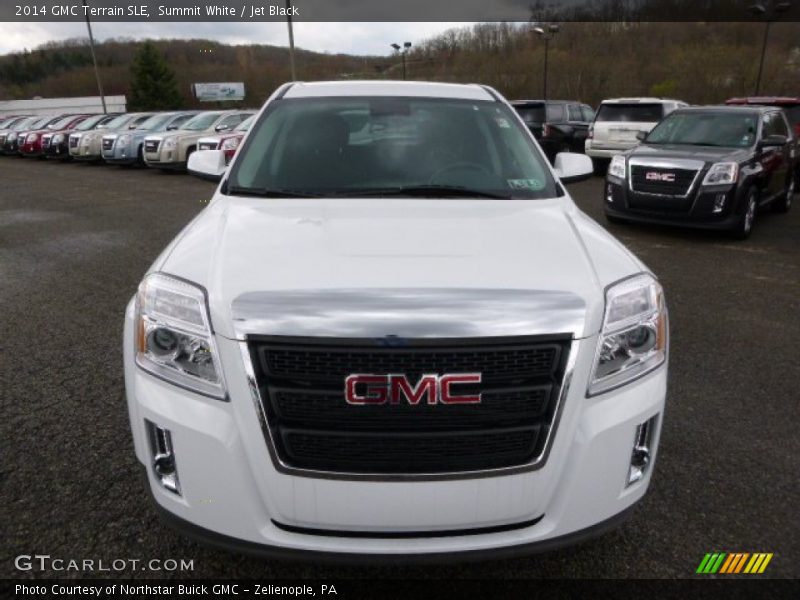 Summit White / Jet Black 2014 GMC Terrain SLE