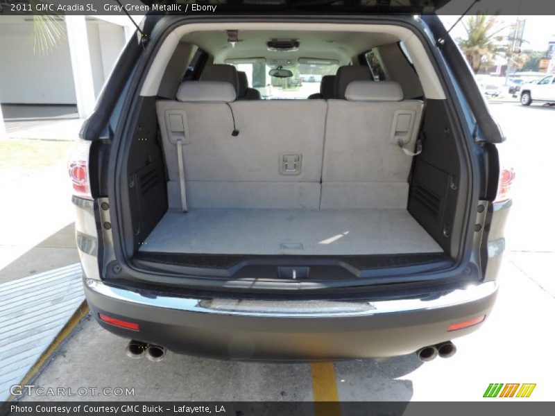 Gray Green Metallic / Ebony 2011 GMC Acadia SL