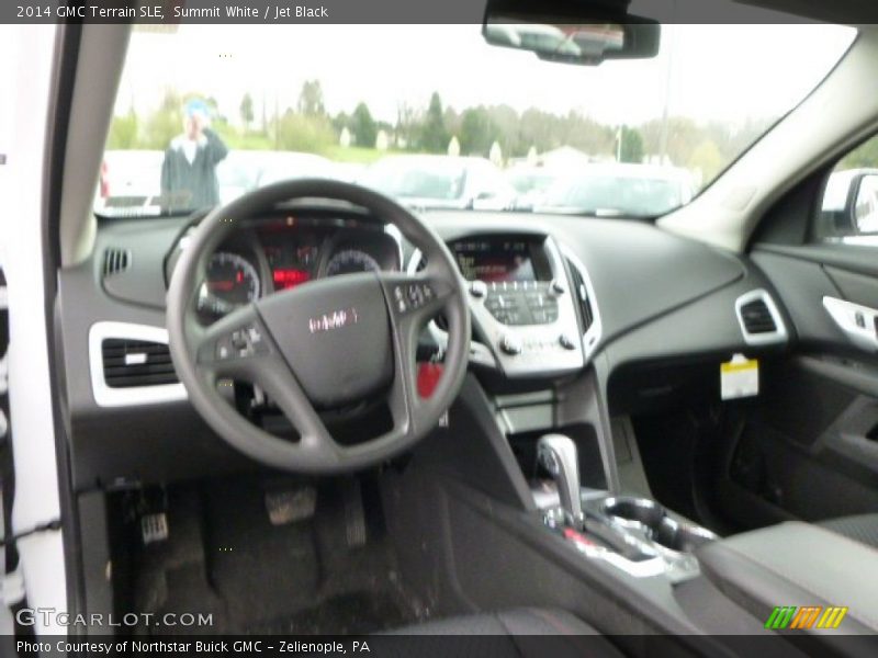 Summit White / Jet Black 2014 GMC Terrain SLE
