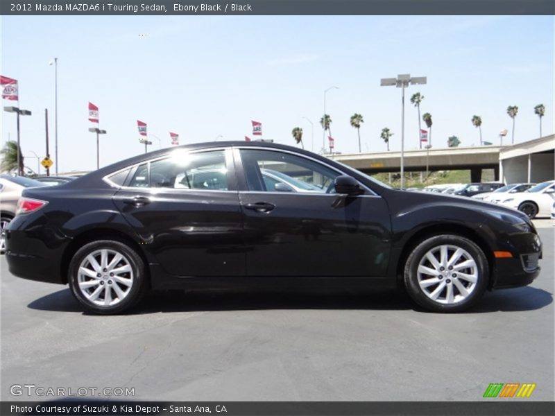 Ebony Black / Black 2012 Mazda MAZDA6 i Touring Sedan