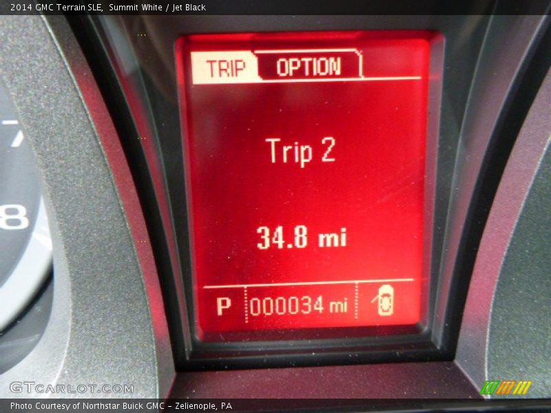 Summit White / Jet Black 2014 GMC Terrain SLE