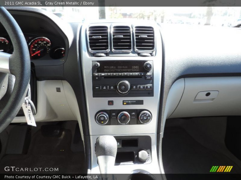 Gray Green Metallic / Ebony 2011 GMC Acadia SL