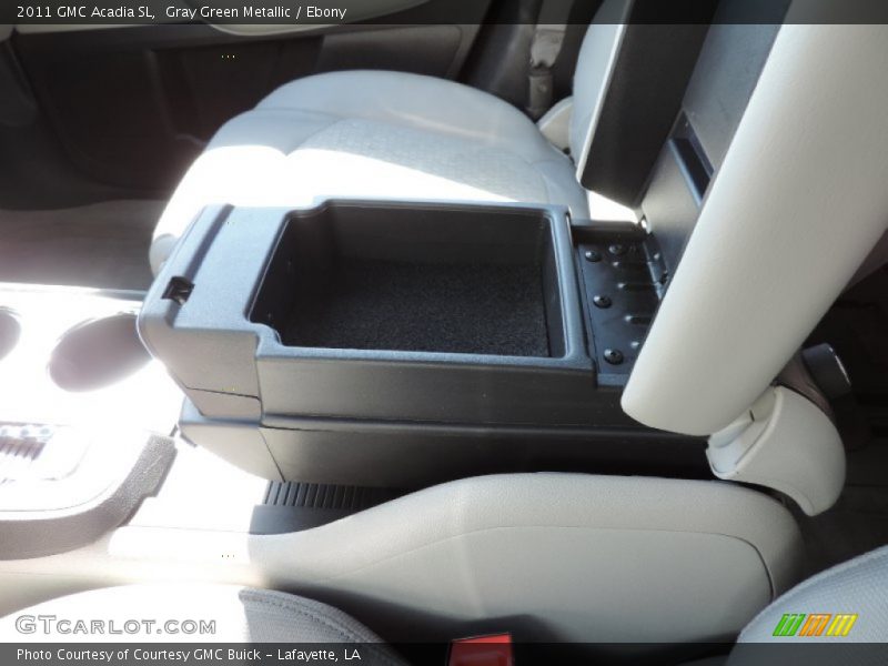 Gray Green Metallic / Ebony 2011 GMC Acadia SL