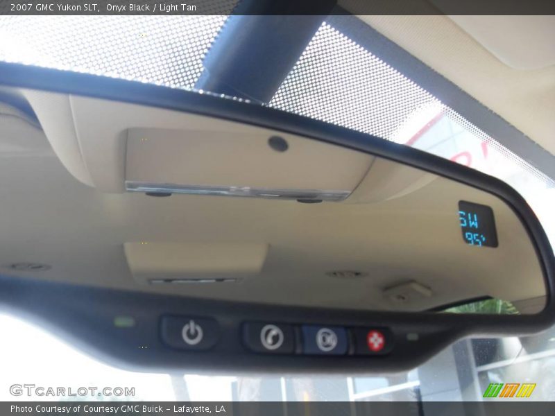 Onyx Black / Light Tan 2007 GMC Yukon SLT