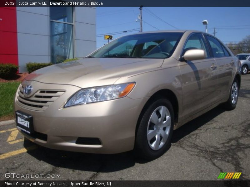 Desert Sand Metallic / Bisque 2009 Toyota Camry LE