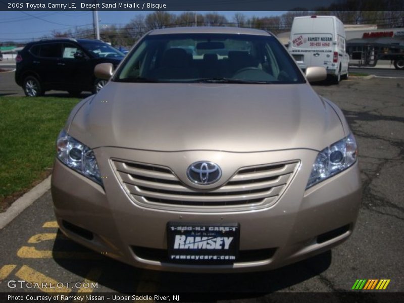 Desert Sand Metallic / Bisque 2009 Toyota Camry LE