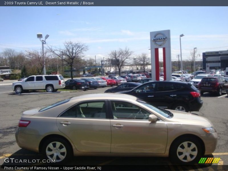 Desert Sand Metallic / Bisque 2009 Toyota Camry LE