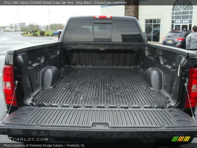 Onyx Black / Cocoa/Light Cashmere 2011 GMC Sierra 3500HD Denali Crew Cab 4x4