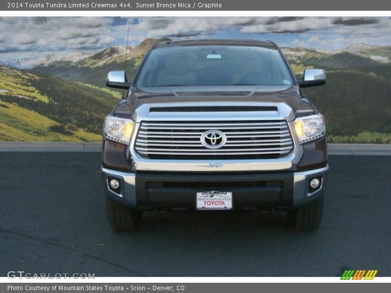 Sunset Bronze Mica / Graphite 2014 Toyota Tundra Limited Crewmax 4x4