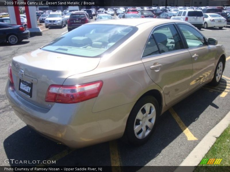 Desert Sand Metallic / Bisque 2009 Toyota Camry LE