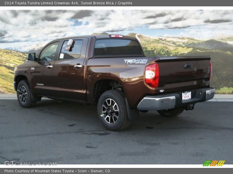 Sunset Bronze Mica / Graphite 2014 Toyota Tundra Limited Crewmax 4x4