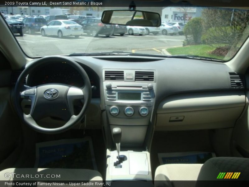 Desert Sand Metallic / Bisque 2009 Toyota Camry LE