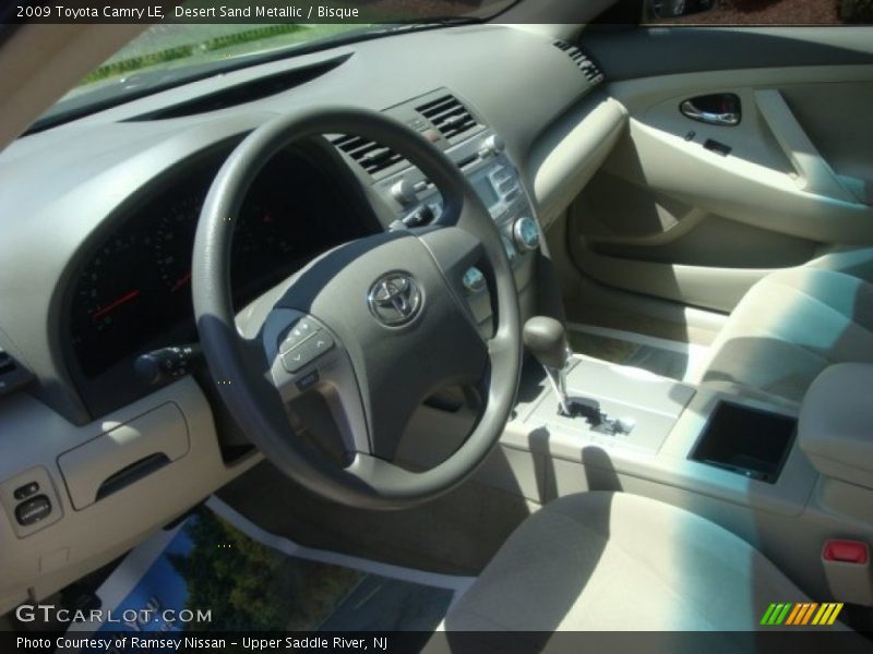 Desert Sand Metallic / Bisque 2009 Toyota Camry LE