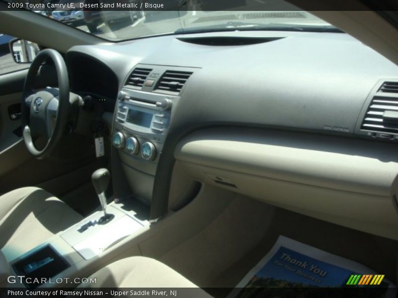 Desert Sand Metallic / Bisque 2009 Toyota Camry LE
