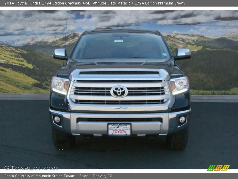Attitude Black Metallic / 1794 Edition Premium Brown 2014 Toyota Tundra 1794 Edition Crewmax 4x4