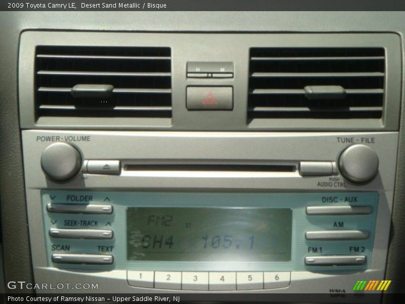 Desert Sand Metallic / Bisque 2009 Toyota Camry LE