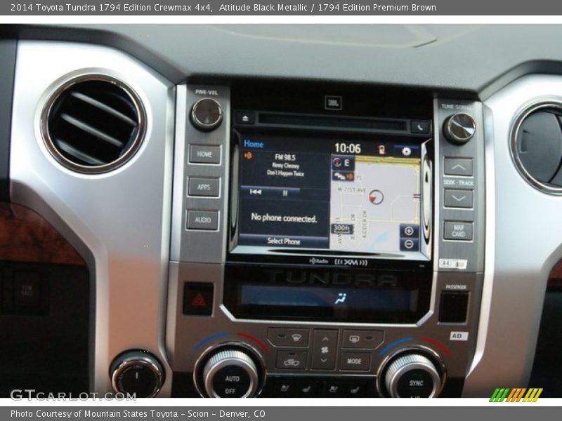 Attitude Black Metallic / 1794 Edition Premium Brown 2014 Toyota Tundra 1794 Edition Crewmax 4x4