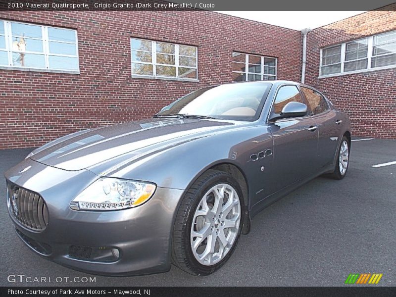 Grigio Granito (Dark Grey Metallic) / Cuoio 2010 Maserati Quattroporte