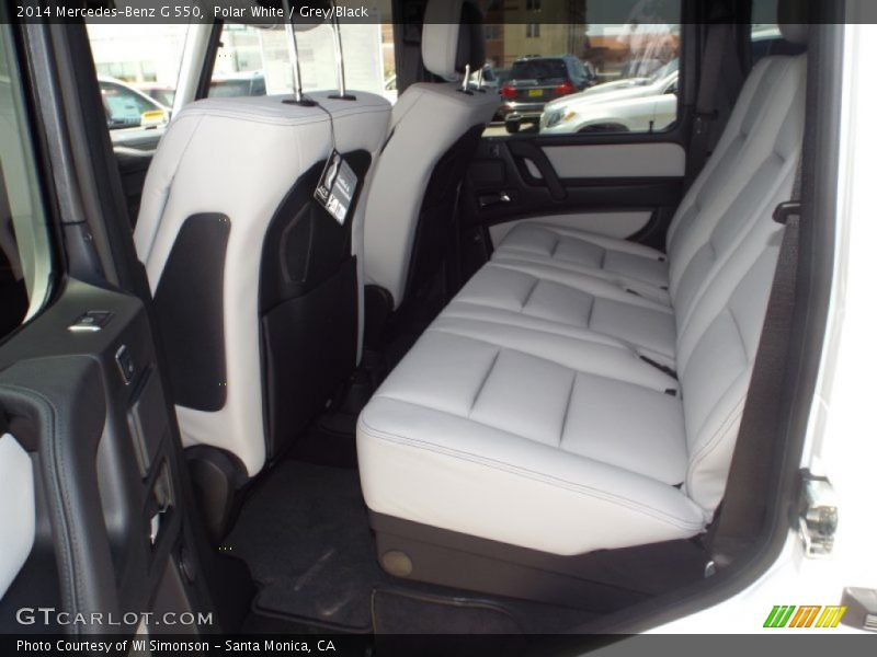 Polar White / Grey/Black 2014 Mercedes-Benz G 550