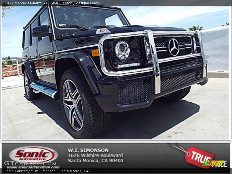 Black / designo Black 2014 Mercedes-Benz G 63 AMG