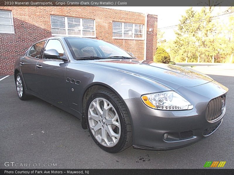 Grigio Granito (Dark Grey Metallic) / Cuoio 2010 Maserati Quattroporte