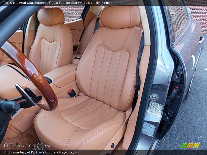 Grigio Granito (Dark Grey Metallic) / Cuoio 2010 Maserati Quattroporte