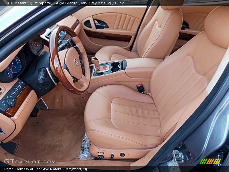 Grigio Granito (Dark Grey Metallic) / Cuoio 2010 Maserati Quattroporte