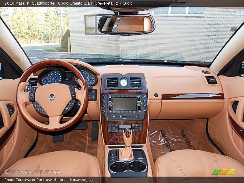 Grigio Granito (Dark Grey Metallic) / Cuoio 2010 Maserati Quattroporte