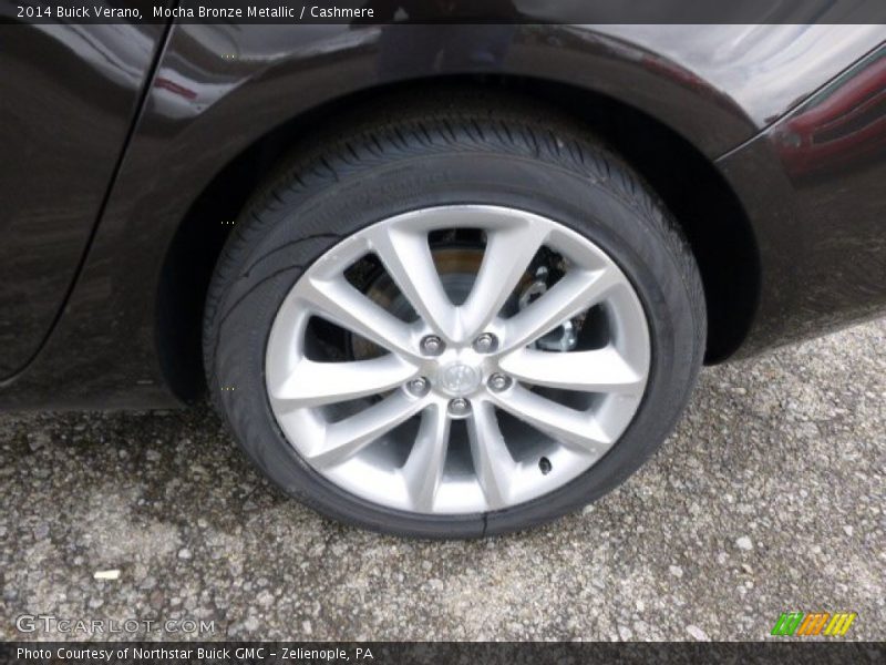 Mocha Bronze Metallic / Cashmere 2014 Buick Verano