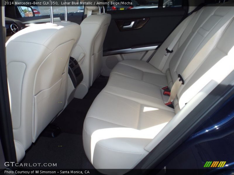 Lunar Blue Metallic / Almond Beige/Mocha 2014 Mercedes-Benz GLK 350