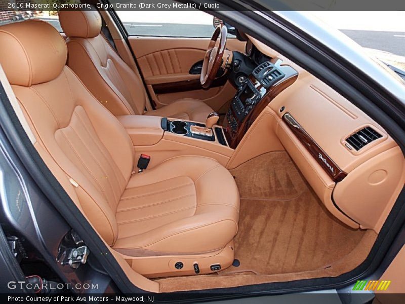 Grigio Granito (Dark Grey Metallic) / Cuoio 2010 Maserati Quattroporte