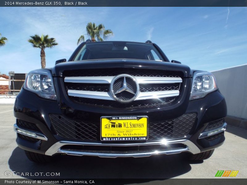 Black / Black 2014 Mercedes-Benz GLK 350