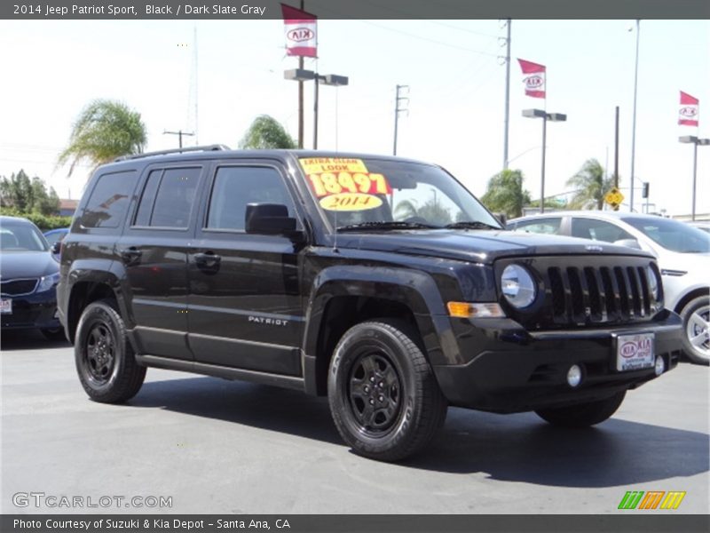 Black / Dark Slate Gray 2014 Jeep Patriot Sport