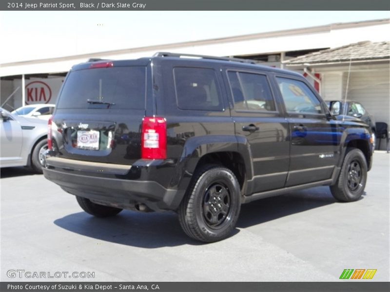 Black / Dark Slate Gray 2014 Jeep Patriot Sport