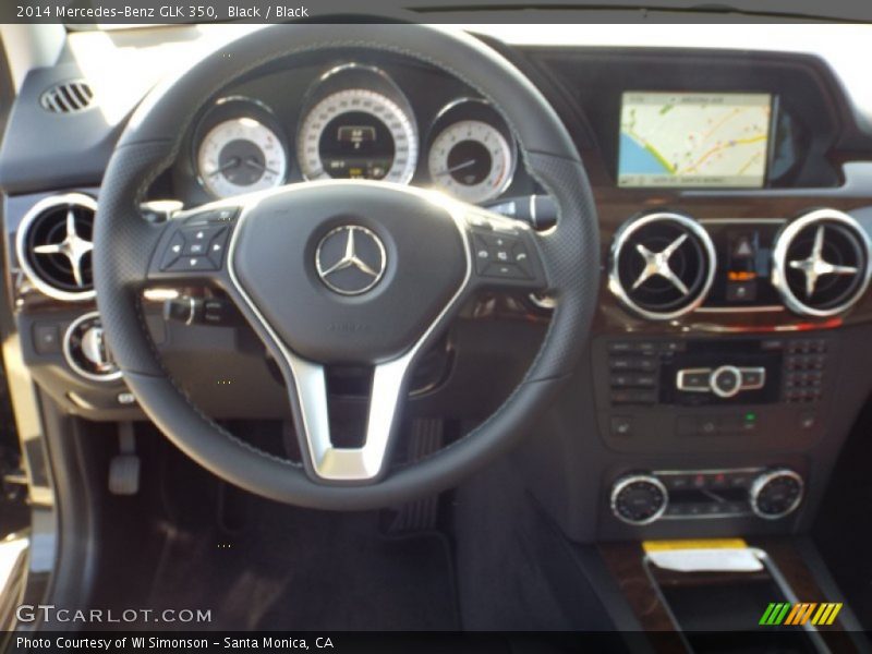 Black / Black 2014 Mercedes-Benz GLK 350