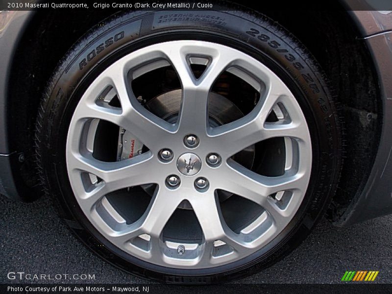 Grigio Granito (Dark Grey Metallic) / Cuoio 2010 Maserati Quattroporte