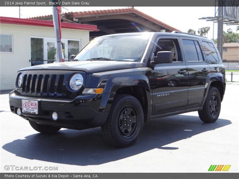 Black / Dark Slate Gray 2014 Jeep Patriot Sport