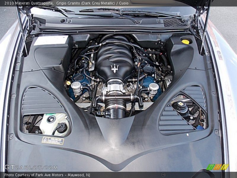 Grigio Granito (Dark Grey Metallic) / Cuoio 2010 Maserati Quattroporte