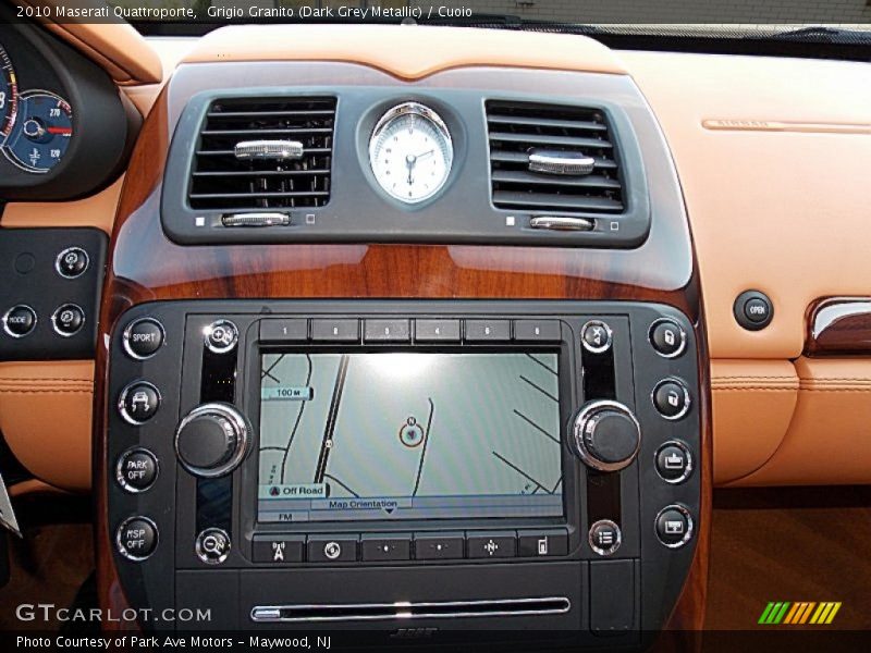 Grigio Granito (Dark Grey Metallic) / Cuoio 2010 Maserati Quattroporte