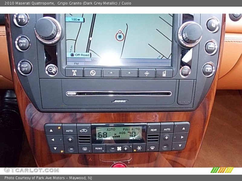 Grigio Granito (Dark Grey Metallic) / Cuoio 2010 Maserati Quattroporte