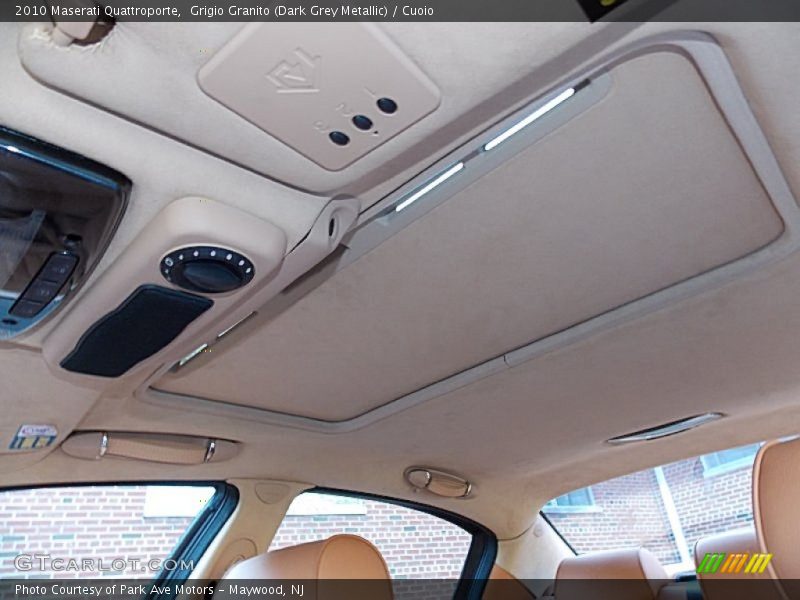 Grigio Granito (Dark Grey Metallic) / Cuoio 2010 Maserati Quattroporte