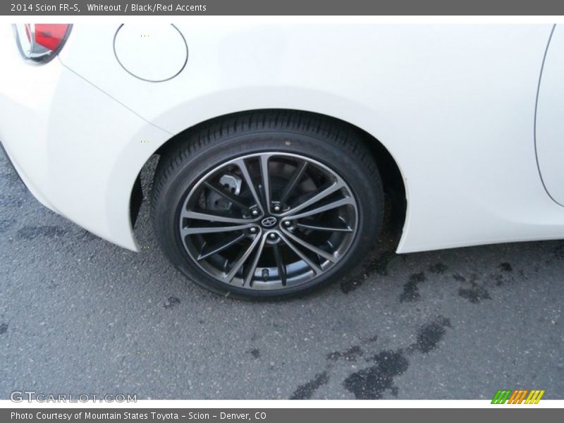 Whiteout / Black/Red Accents 2014 Scion FR-S
