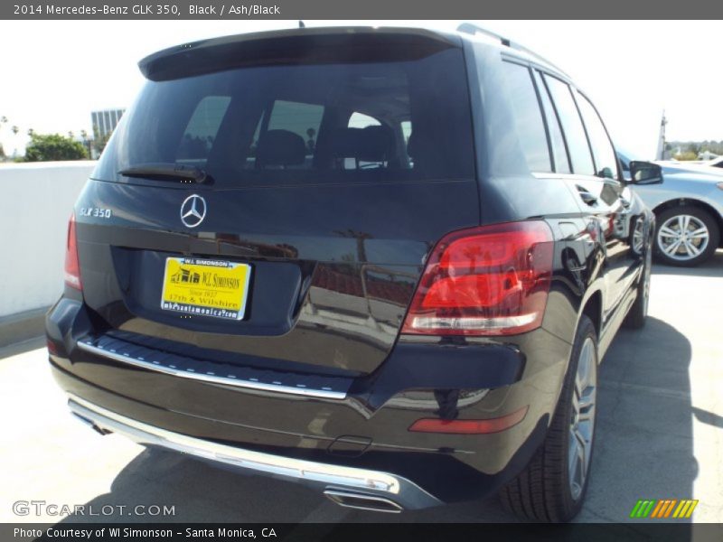 Black / Ash/Black 2014 Mercedes-Benz GLK 350