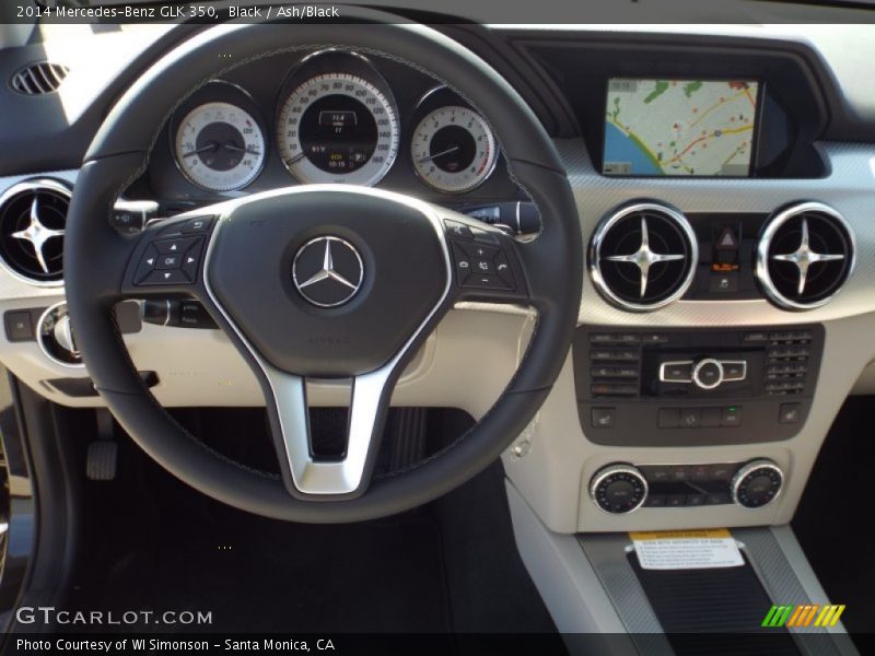 Black / Ash/Black 2014 Mercedes-Benz GLK 350