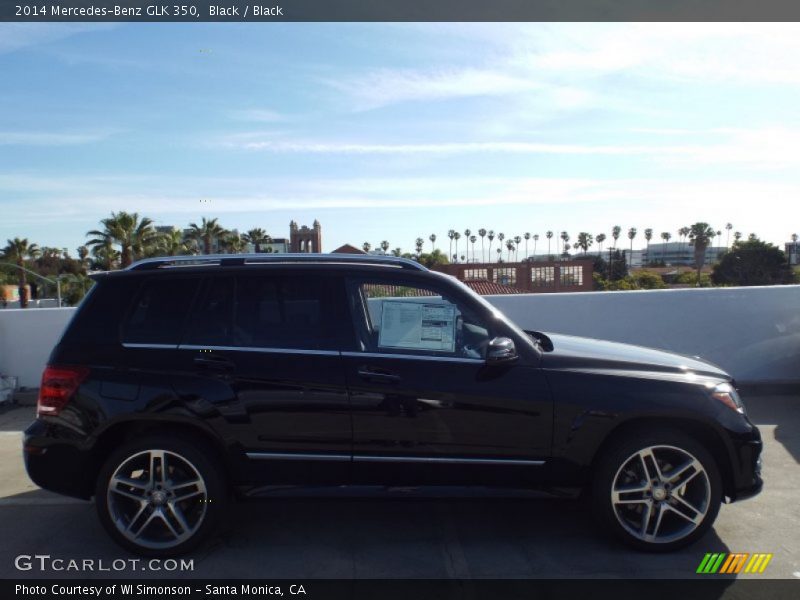 Black / Black 2014 Mercedes-Benz GLK 350