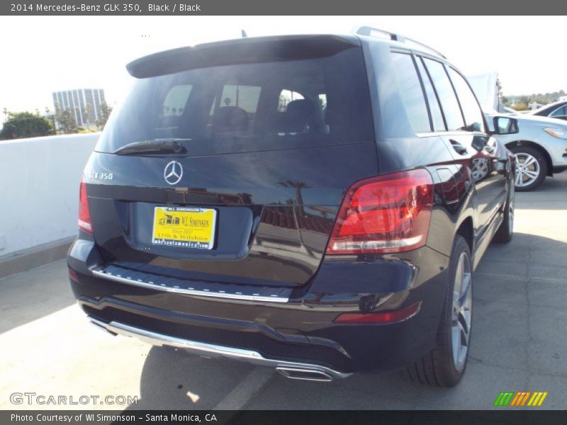 Black / Black 2014 Mercedes-Benz GLK 350