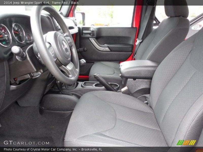 Flame Red / Black 2014 Jeep Wrangler Sport 4x4
