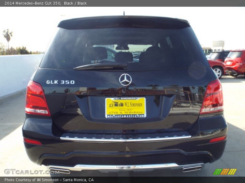 Black / Black 2014 Mercedes-Benz GLK 350